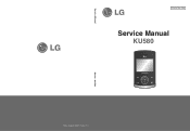 LG KU580 Service Manual