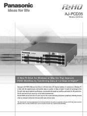 Panasonic AJ-PCD35 Brochure