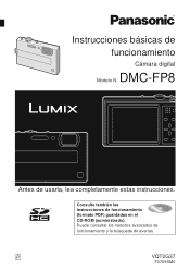 Panasonic DMC FP8K Digital Still Camera - Spanish
