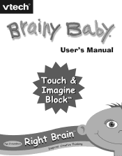 Vtech Touch & Imagine Block User Manual