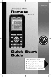 Audiovox ARRU449 Quick Start Guide
