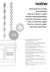 Brother International SE2000 Quick Reference Guide