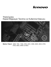 Lenovo ThinkCentre A62 (Turkish) User guide