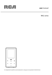 RCA M6208 Owner/User Manual