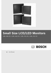 Bosch UML-082-90 User Manual