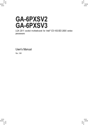 Gigabyte GA-6PXSV3 Manual