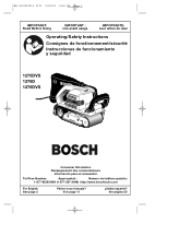 Bosch 1276DVS Operating Instructions