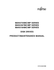 Fujitsu MAN3735MC Manual/User Guide