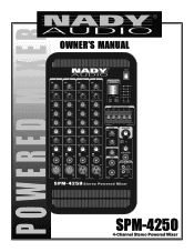 Nady SPM-4250 Manual