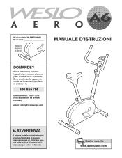 Weslo Aero A6 Italian Manual