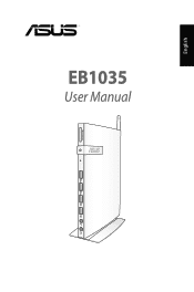 Asus EB1035 User's Manual for English Edition