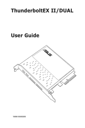 Asus ThunderboltEX II DUAL User Guide