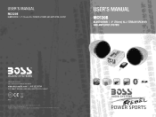 Boss Audio MC520B User Manual