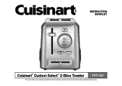 Cuisinart CPT-620 Owner Manual