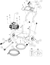 Dewalt DXPW1200-E Parts Diagram