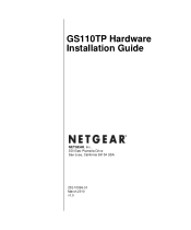 Netgear GS110TPv2 GS110TP Hardware Installation Guide