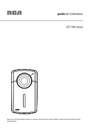 RCA EZ1100 Owner/User Manual French