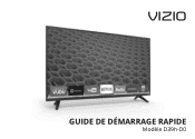Vizio D39h-D0 Quickstart Guide French