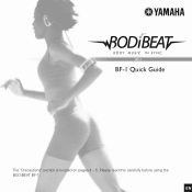 Yamaha BF-1 Quick Guide