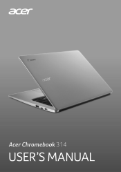 Acer Chromebook 314 C933T User Manual
