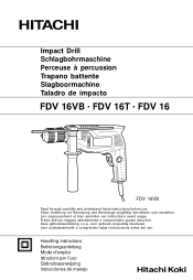 Hitachi FDV16VB Instruction Manual