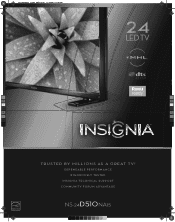 Insignia NS-24D510NA15 Information Brochure (English)
