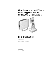 Netgear SPH150D-100NAS SPH200D User Manual