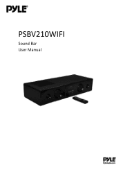Pyle PSBV210WIFI Instruction Manual