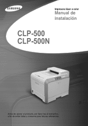 Samsung CLP 500 User Manual (SPANISH)
