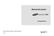 Samsung SPH-P100 User Manual (user Manual) (ver.f2) (Spanish)