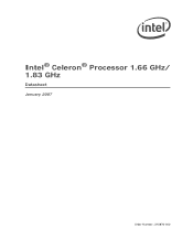 Intel Pga478 Data Sheet