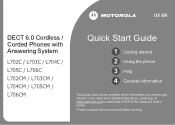 Motorola L704 Quick Start Guide