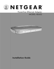 Netgear XE602 XE602 Installation Guide