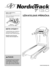 NordicTrack T 13.0 Treadmill Czechoslovakian Manual