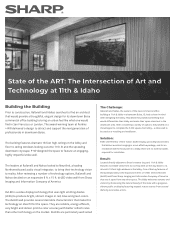 Sharp 11th State of the ART: The Intersection of Art and Technology at & Idaho