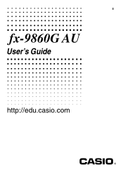 Casio FX-9860GII-L-IH User Guide