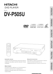 Hitachi DV-P505U Owners Guide