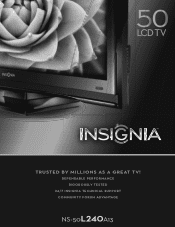 Insignia NS-50L240A13 Information Brochure (English)