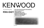 Kenwood KNA-G421 User Manual