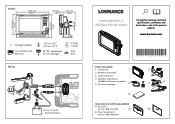 Lowrance HOOK Reveal 7x SplitShot HOOK Reveal 7 Installation Guide
