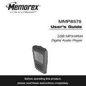 Memorex MMP8575 User Guide