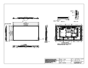 NEC X552S Mechanical Drawing