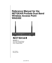 Netgear WAG302NA Reference Manual