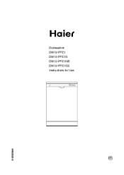 Haier DW12-PFE1S User Manual