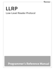 Intermec IF61 Low-Level Reader Protocol Programmer's Reference Manual