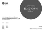 LG 22MP410-B Owners Manual