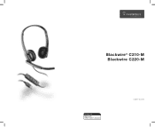 Plantronics BLACKWIRE C220 User Guide - Blackwire 210M/220M