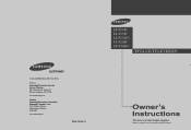 Samsung LT-P1745U Quick Guide (easy Manual) (ver.1.0) (English)