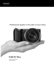 Sony NEX-5N Marketing Specifications (Black model wih SEL-1855 lens)