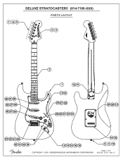Fender Deluxe Strat Fender Deluxe Stratocaster SSS Service Manual